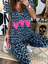 Load image into Gallery viewer, Casual Fashion Leopard Print Set