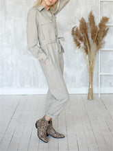 Load image into Gallery viewer, Fashion Casual Loose Long Sleeve Jumpsuit