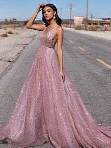 Sexy V-Neck Sleeveless Backless Maxi Dress