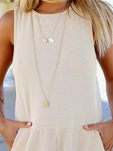 Load image into Gallery viewer, Casual Cotton Jumpsuit