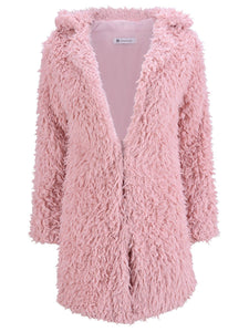 Long Faux Fur Thick Coats