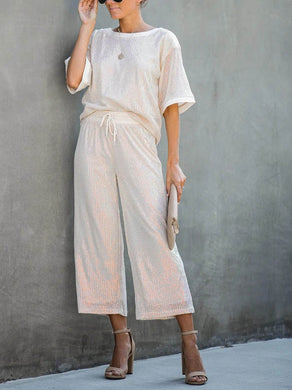 Short Sleeve Loose Suit