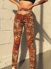 Load image into Gallery viewer, Women Leopard Print High Waist Skinny Yoga Leggings