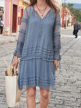 Load image into Gallery viewer, Loose Solid Color Casual Dress