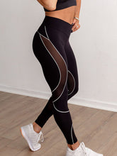 Load image into Gallery viewer, Women Mesh Patchwork Yoga Leggings High Waist Legging