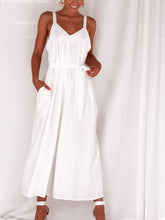 Load image into Gallery viewer, Casual Wide-Leg Halter Jumpsuit