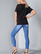 Load image into Gallery viewer, Off-the-shoulder Short Sleeve Top