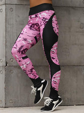 Load image into Gallery viewer, High Waist Fitness Legging Women Heartbeat Print