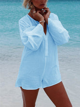 Load image into Gallery viewer, Sexy Simple Solid Color V Neck Jumpsuits