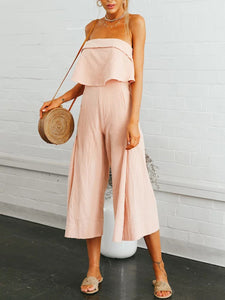 Pocket Detail Chic Women Jumpsuit
