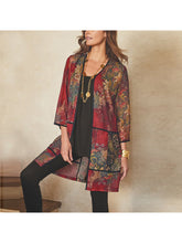 Load image into Gallery viewer, Stylish Spring Printed Jacket Cardigan Elegant