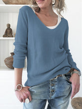 Load image into Gallery viewer, V-neck Sweater