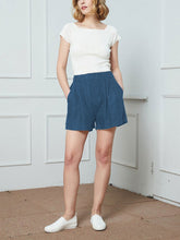 Load image into Gallery viewer, Cotton and Linen Casual Shorts