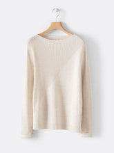 Load image into Gallery viewer, Boat Neck Casual Knitted Sweater